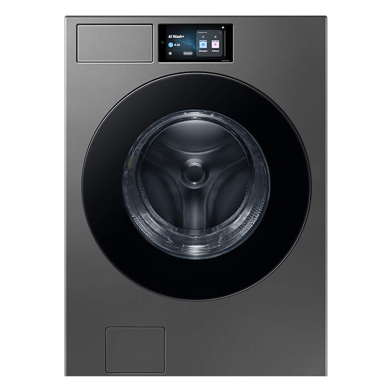Samsung Bespoke AI 20kg Front Loader Washing Machine Dark Steel WF90F20ADSFA