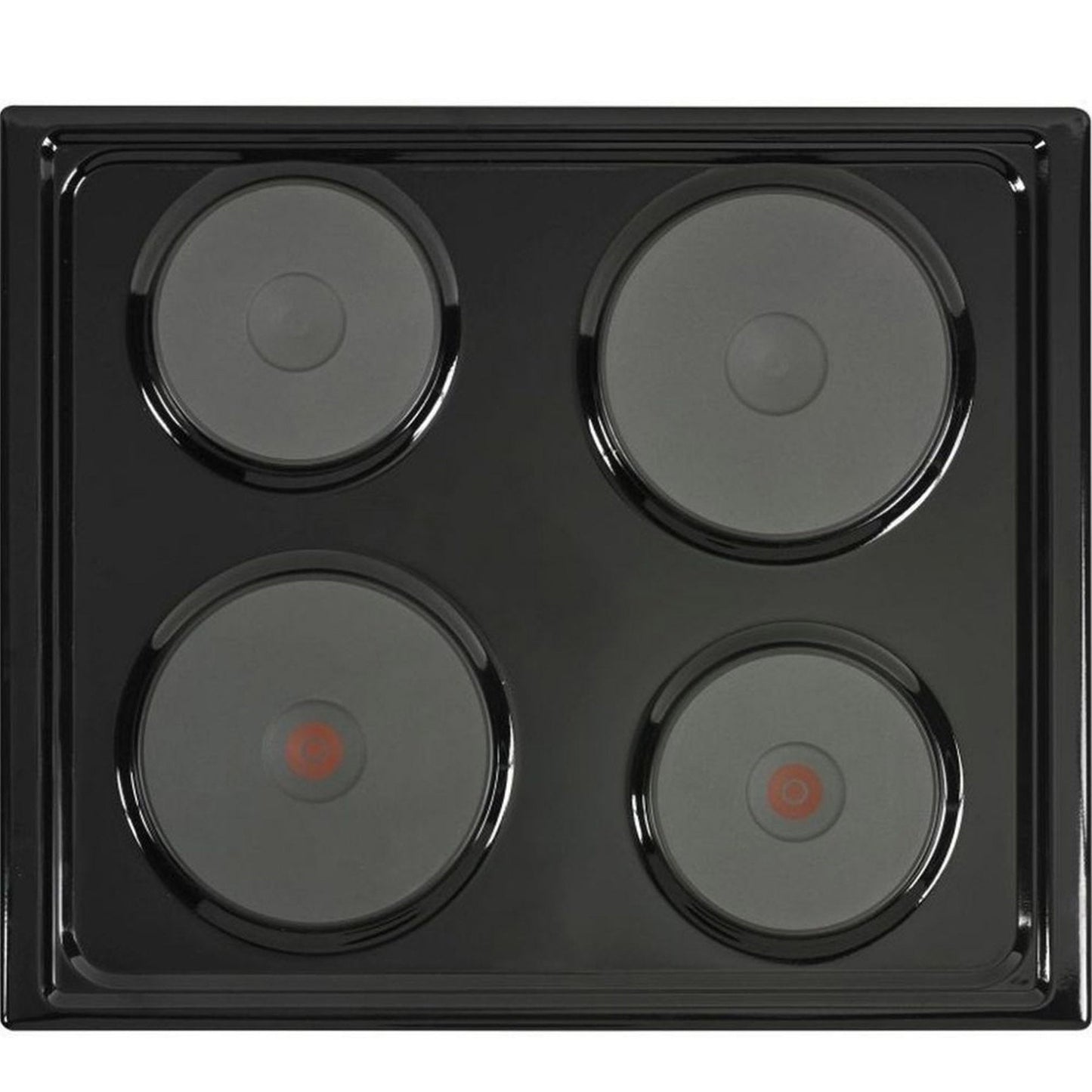 Defy 60cm Solid Electric Hob - Black