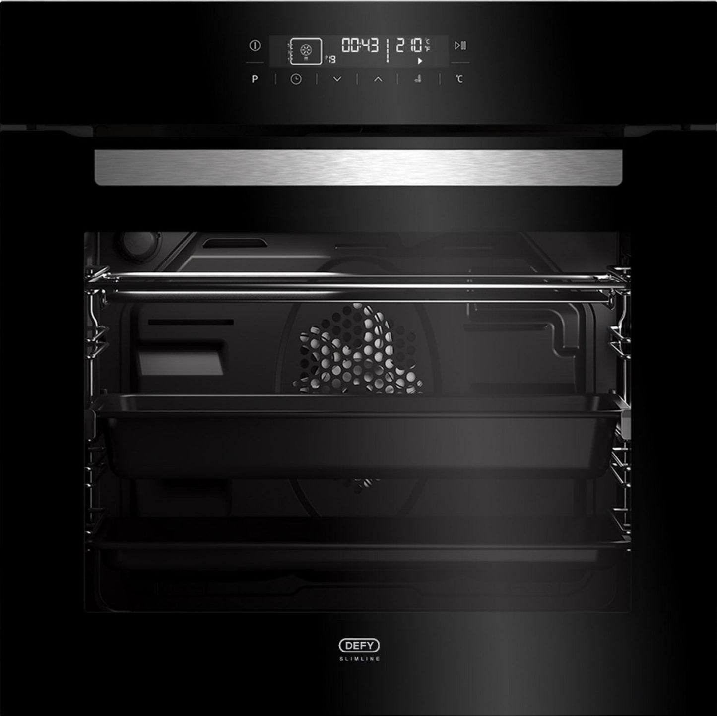 Defy Slimline Oven 600MTE Surf Full Touch Control