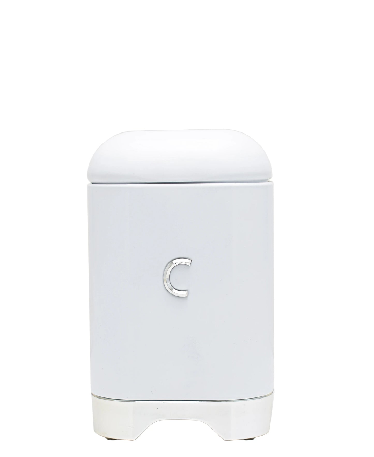 Retro Coffee Tin - White