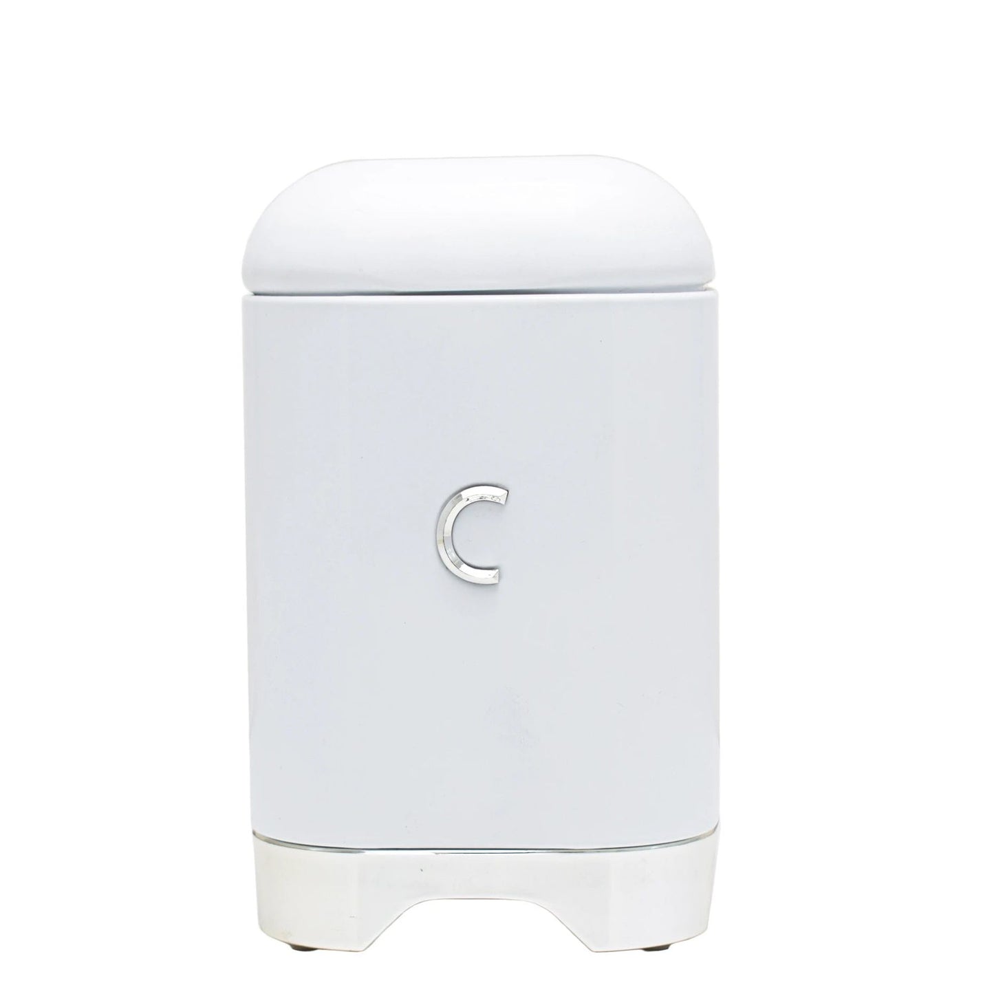 Retro Coffee Tin - White