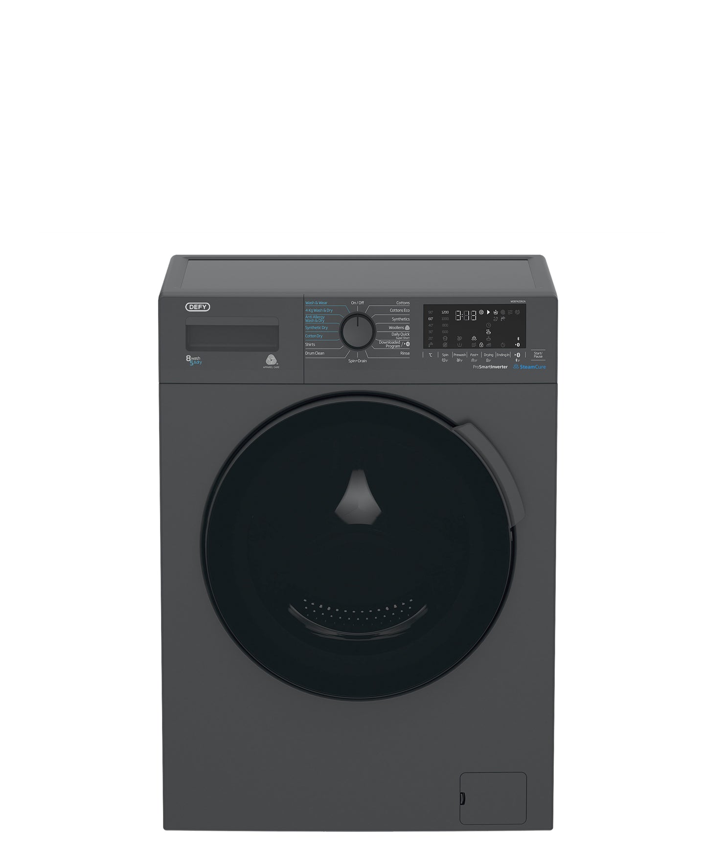 Defy 8/5kg Front Loader Washer Dryer - Manhattan Grey