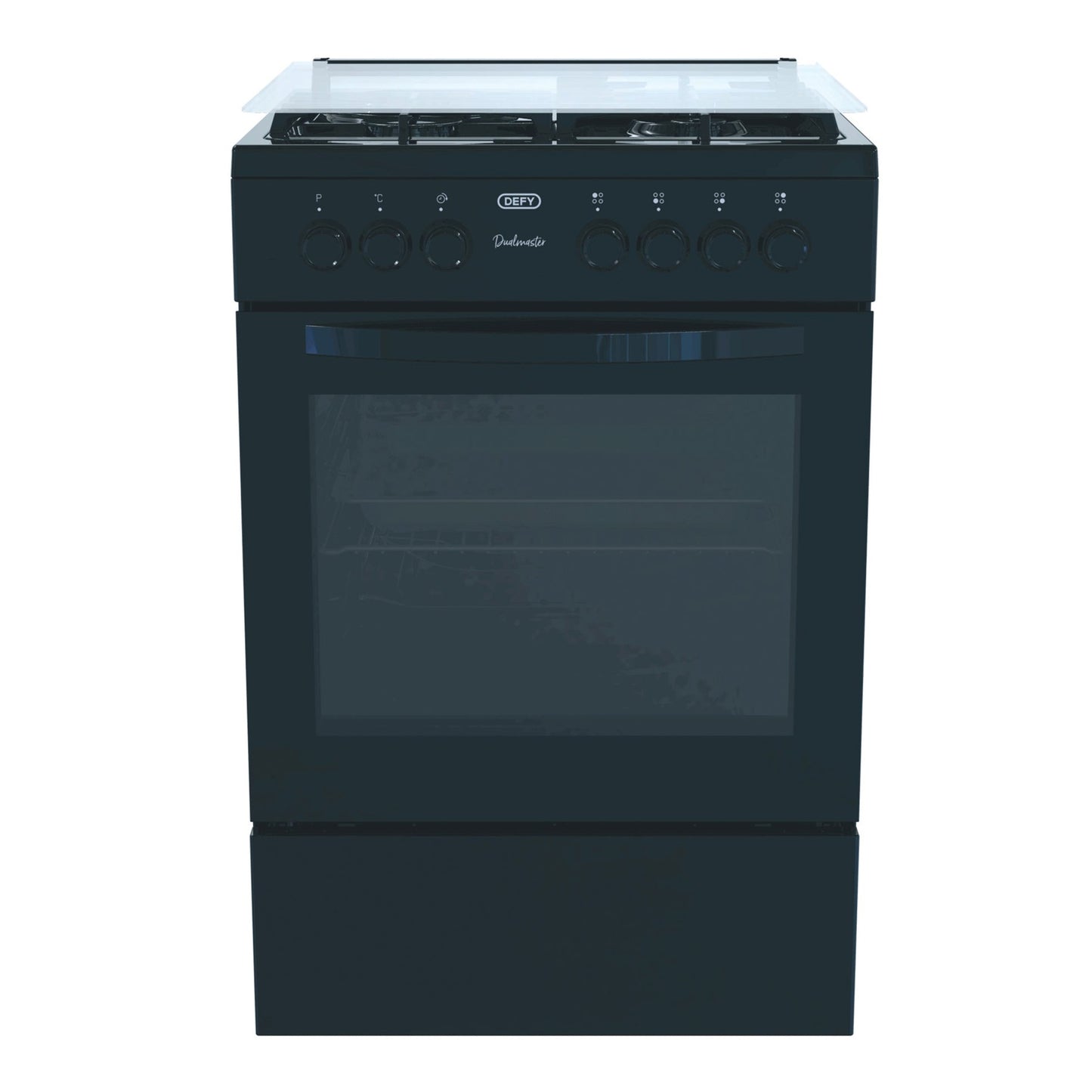 Defy Dual Master 600 Gas Electric Stove - Black