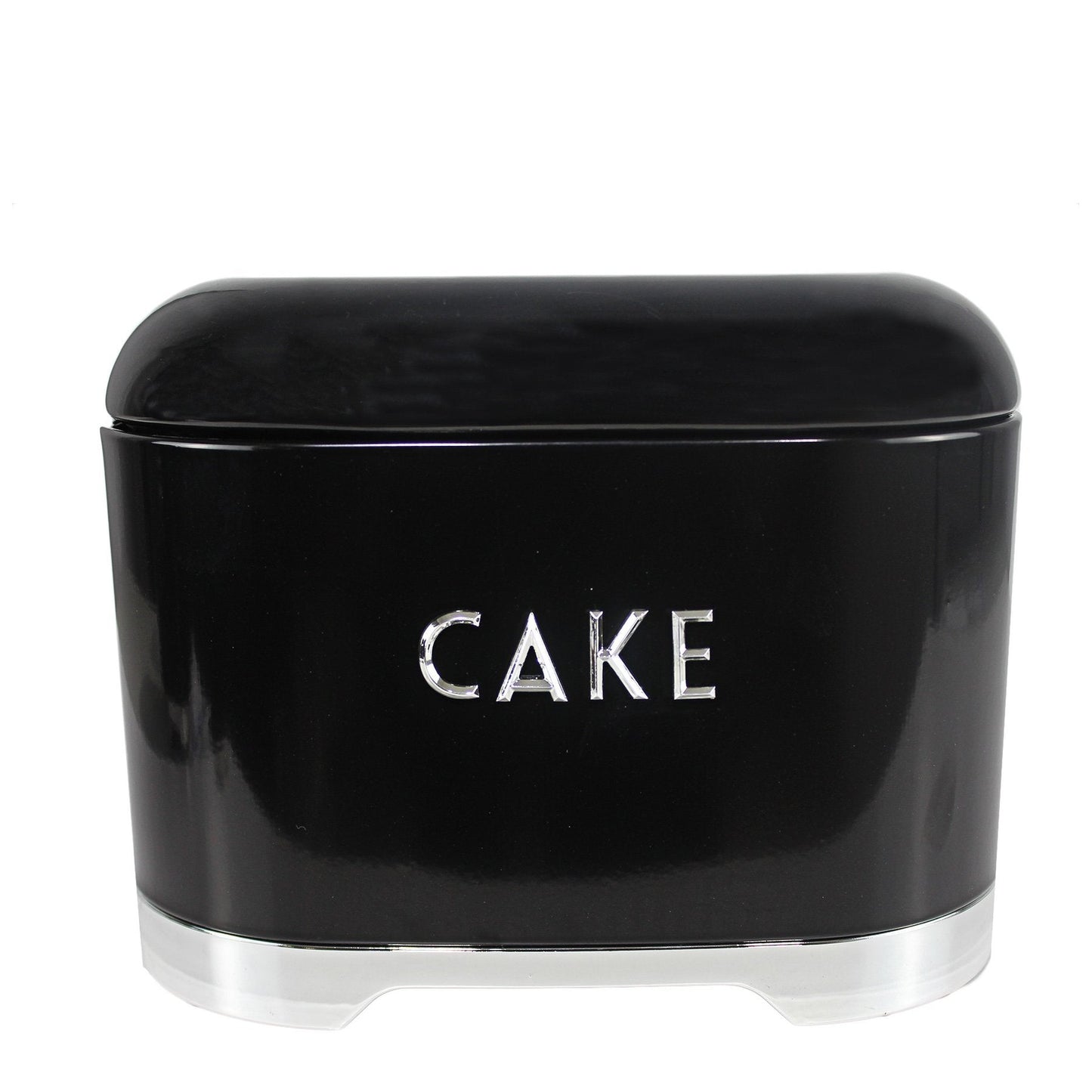 Retro Cake Tin - Black