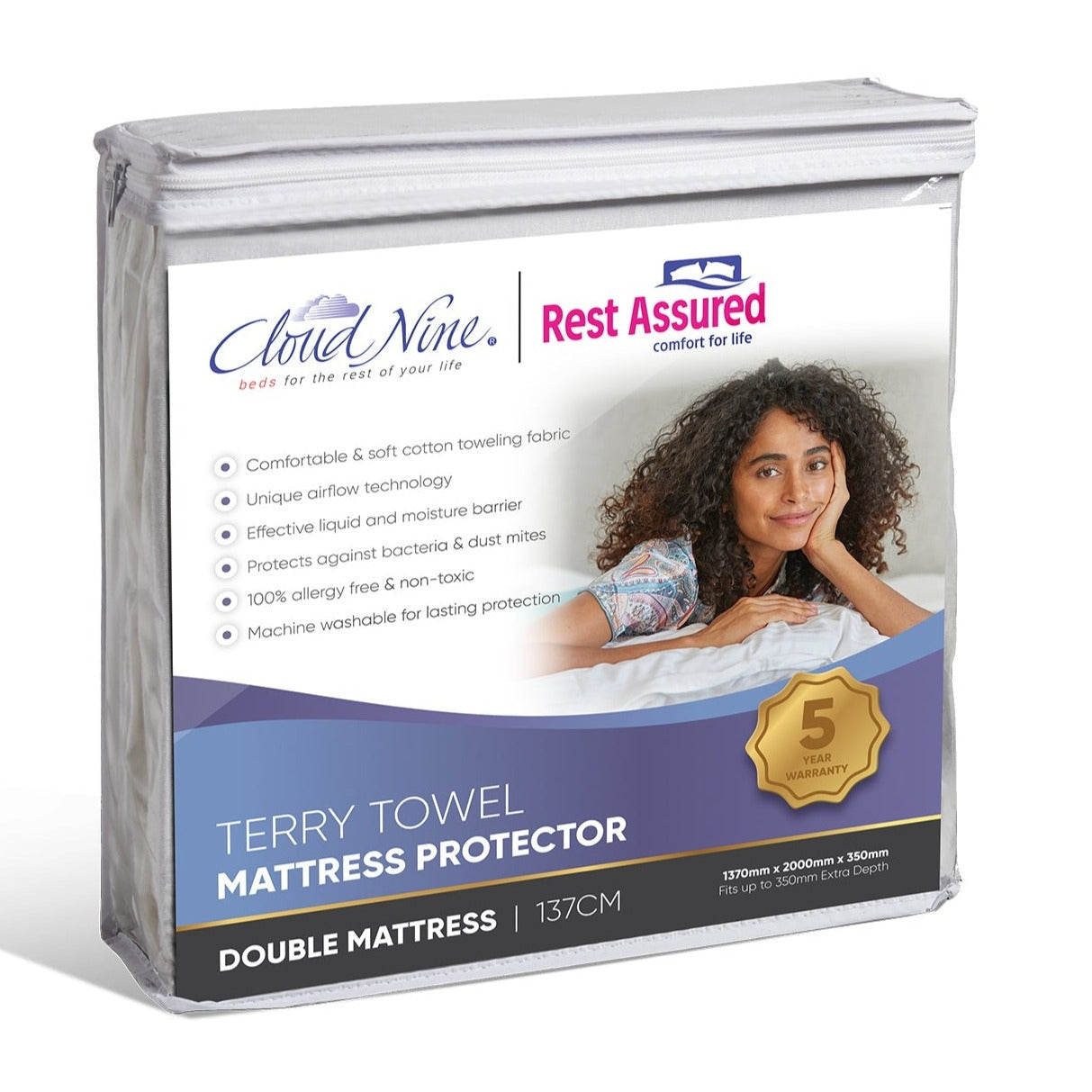 Cloud Nine Terry Towel Mattress Protector