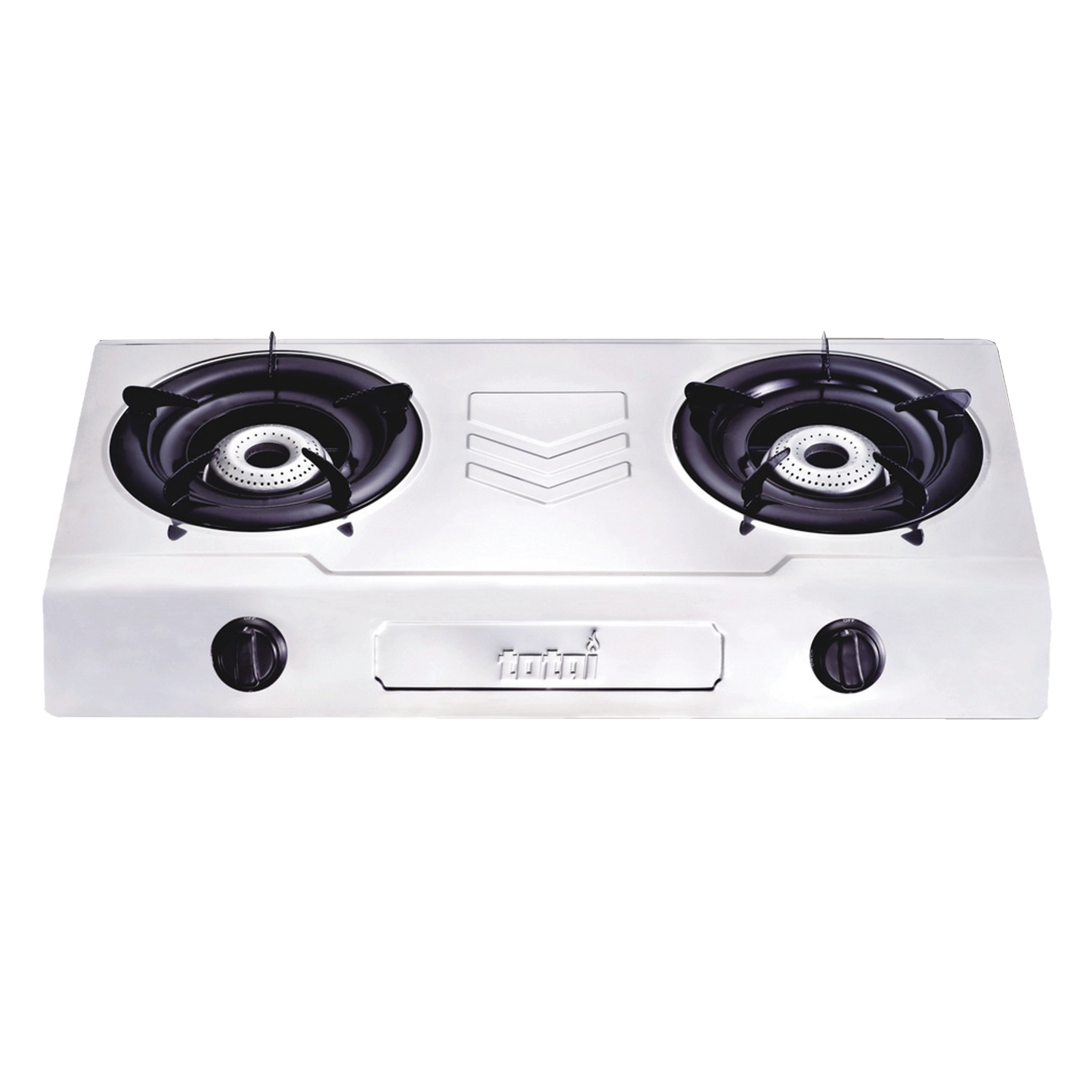 Totai 2 Burner Stainless Steel Tabletop Gas Stove