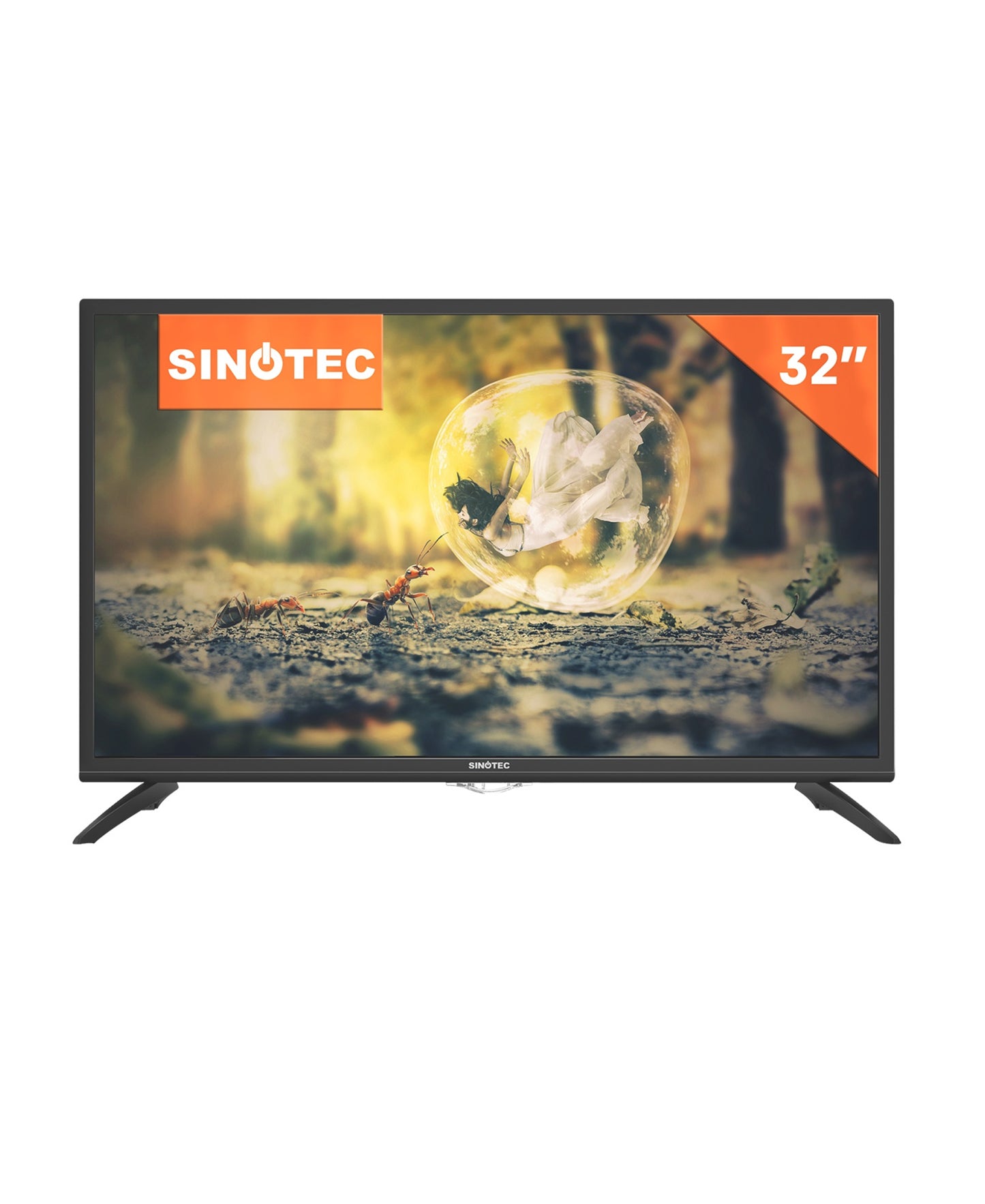 Sinotec 32" HD LED TV-Black STL-32D10