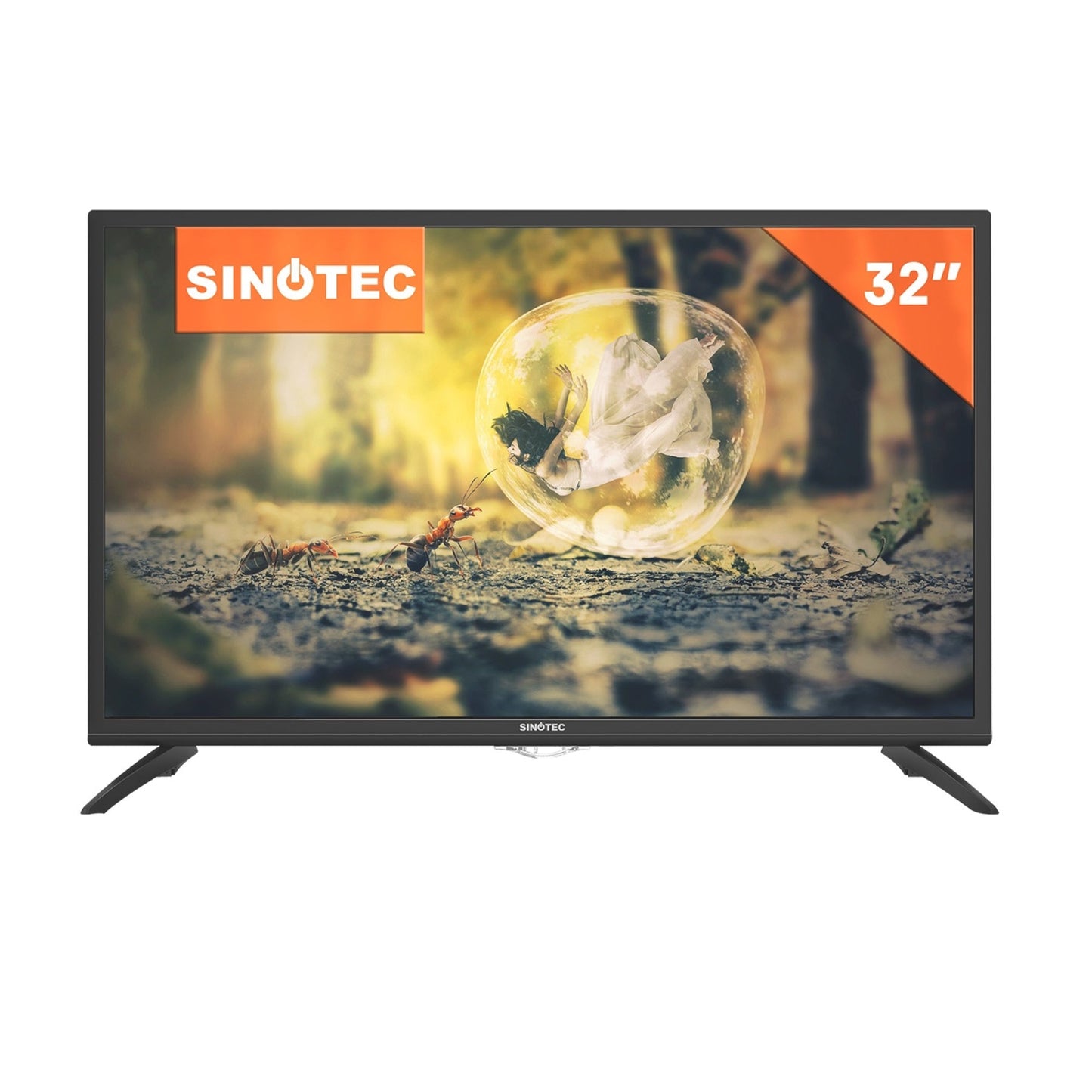 Sinotec 32" HD LED TV-Black STL-32D10