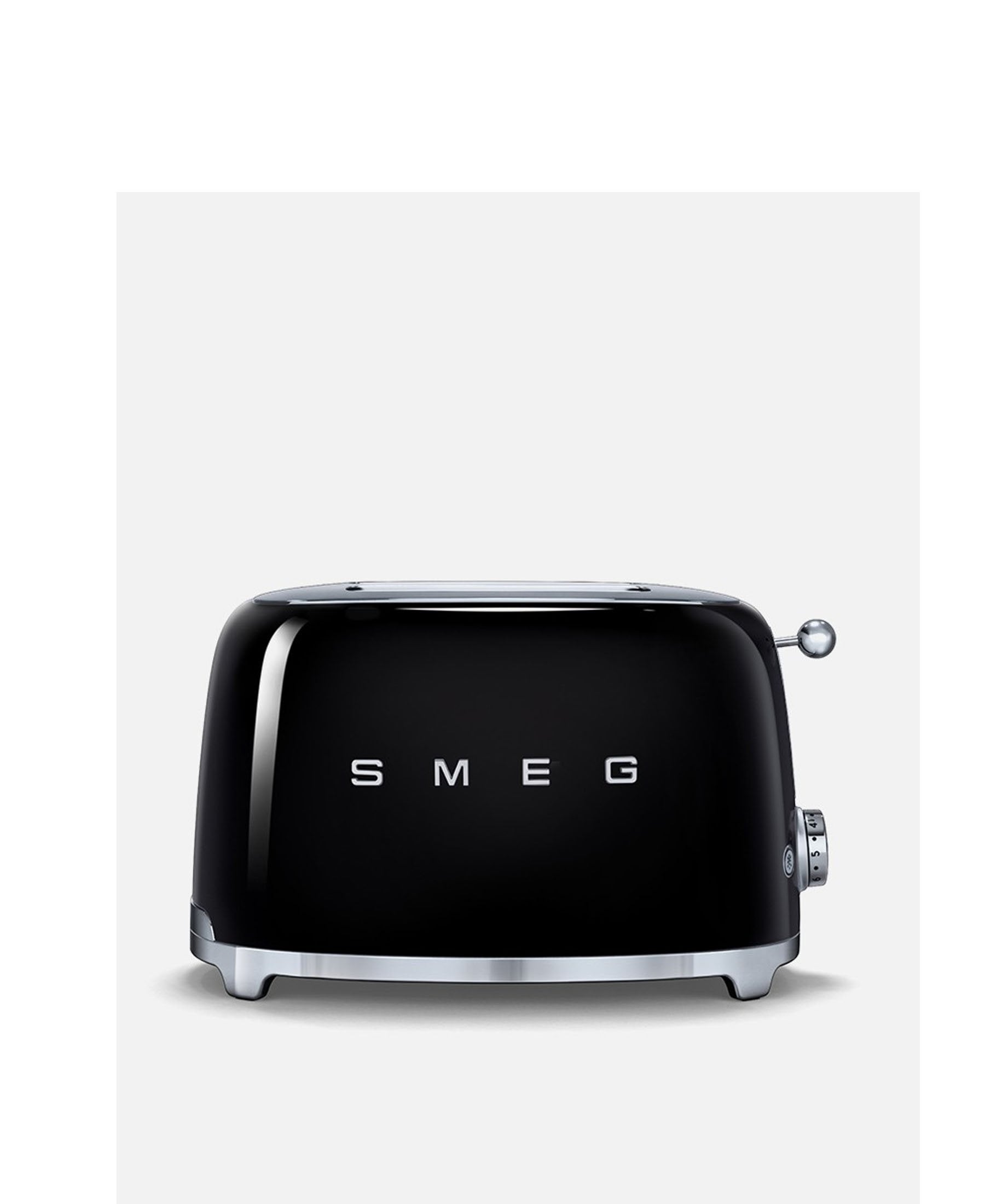 50's Retro 2-Slice Toaster - Black, SMEG