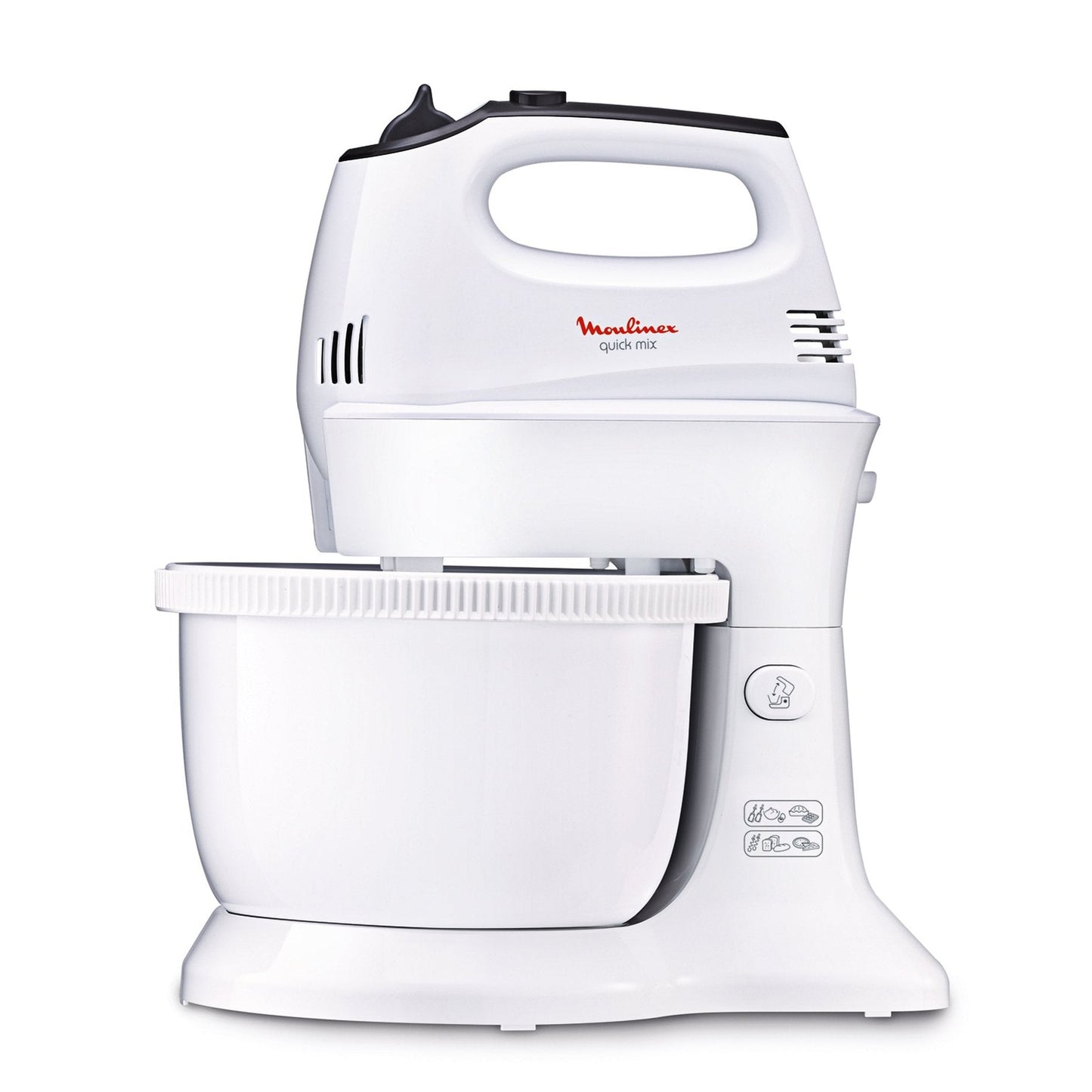 Moulinex Quick Mix Hand Mixer With Bowl - White