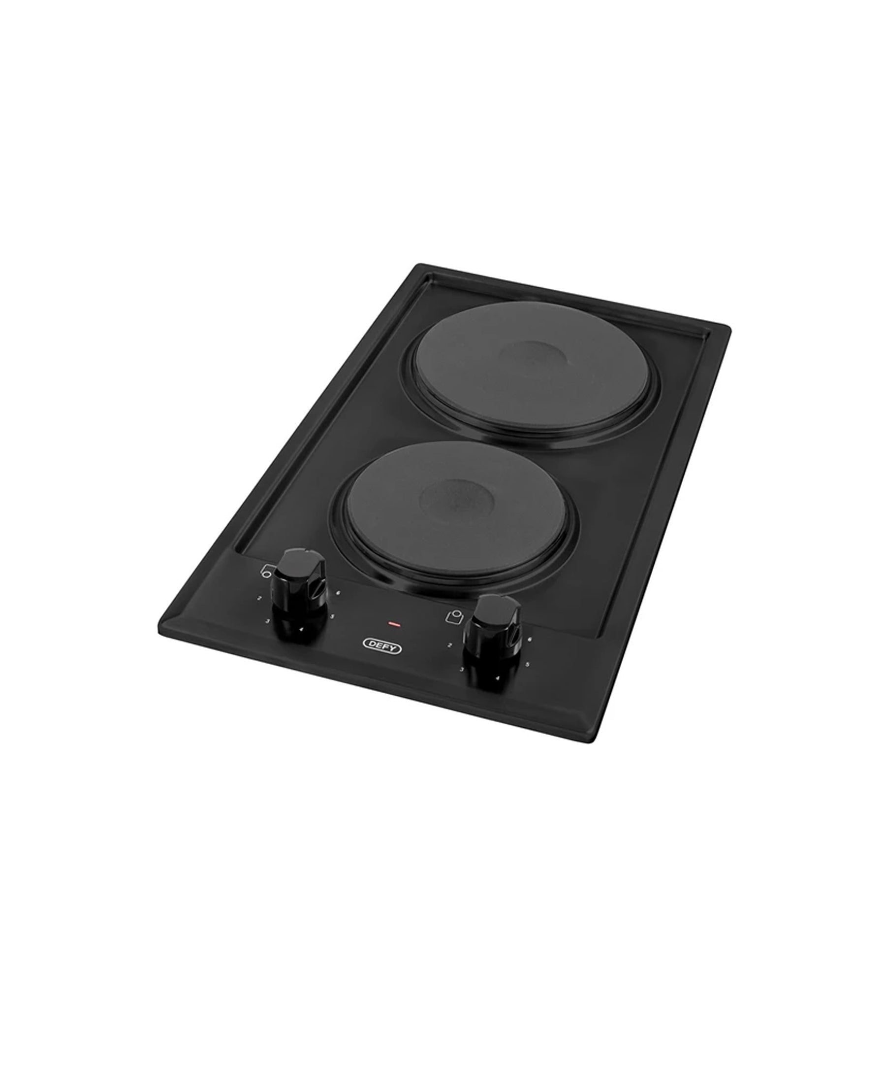 Defy Plate Solid Hob Black – Bawas Furnishers - Main Image