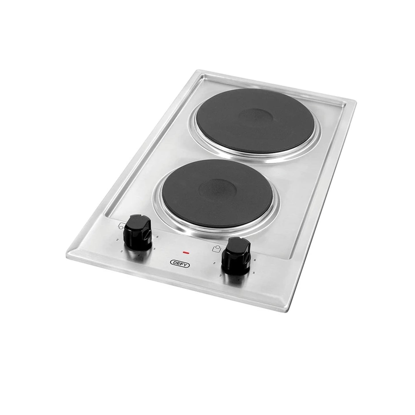 Defy 2 Plate Solid Hob - Silver
