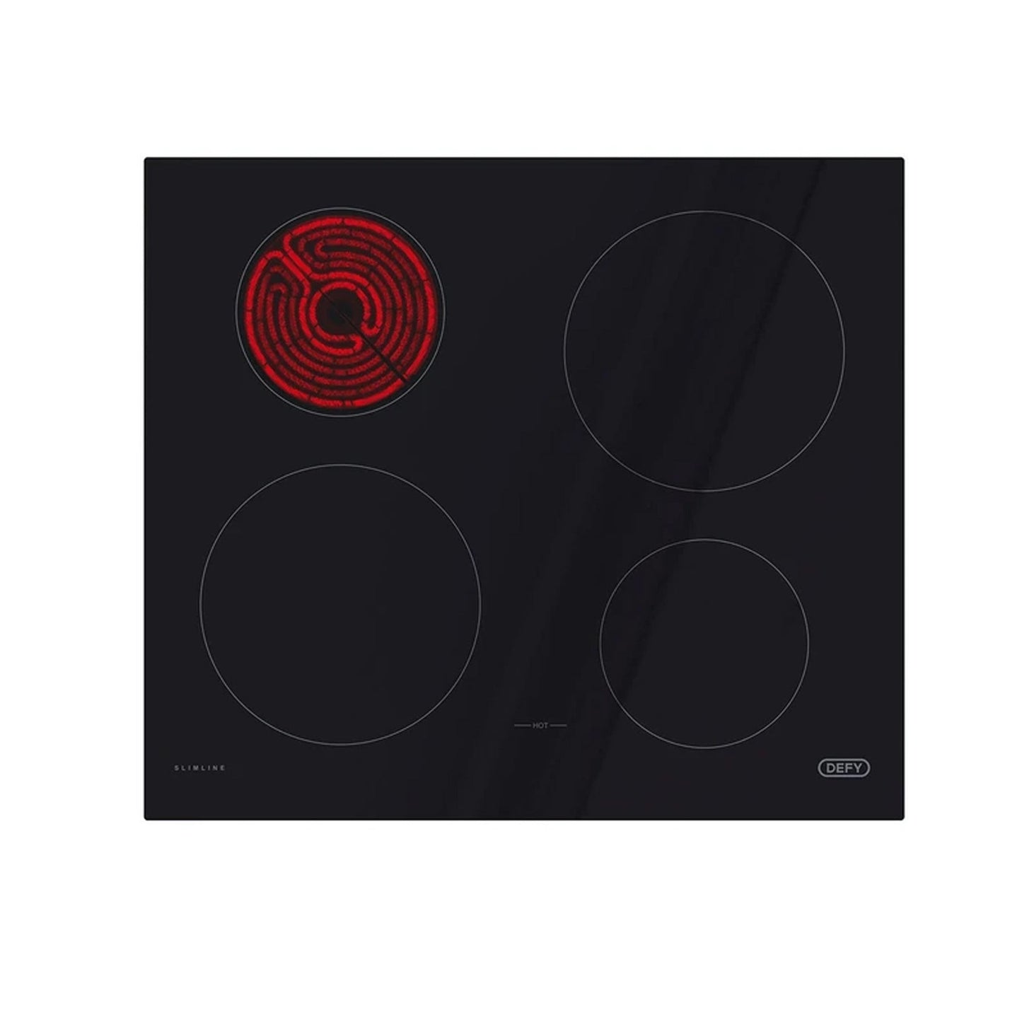 Defy 4 Plate Slimline Ceramic Hob DHD409