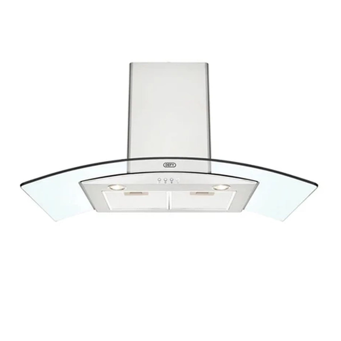 Defy Curved Glass CookerHood DCH321