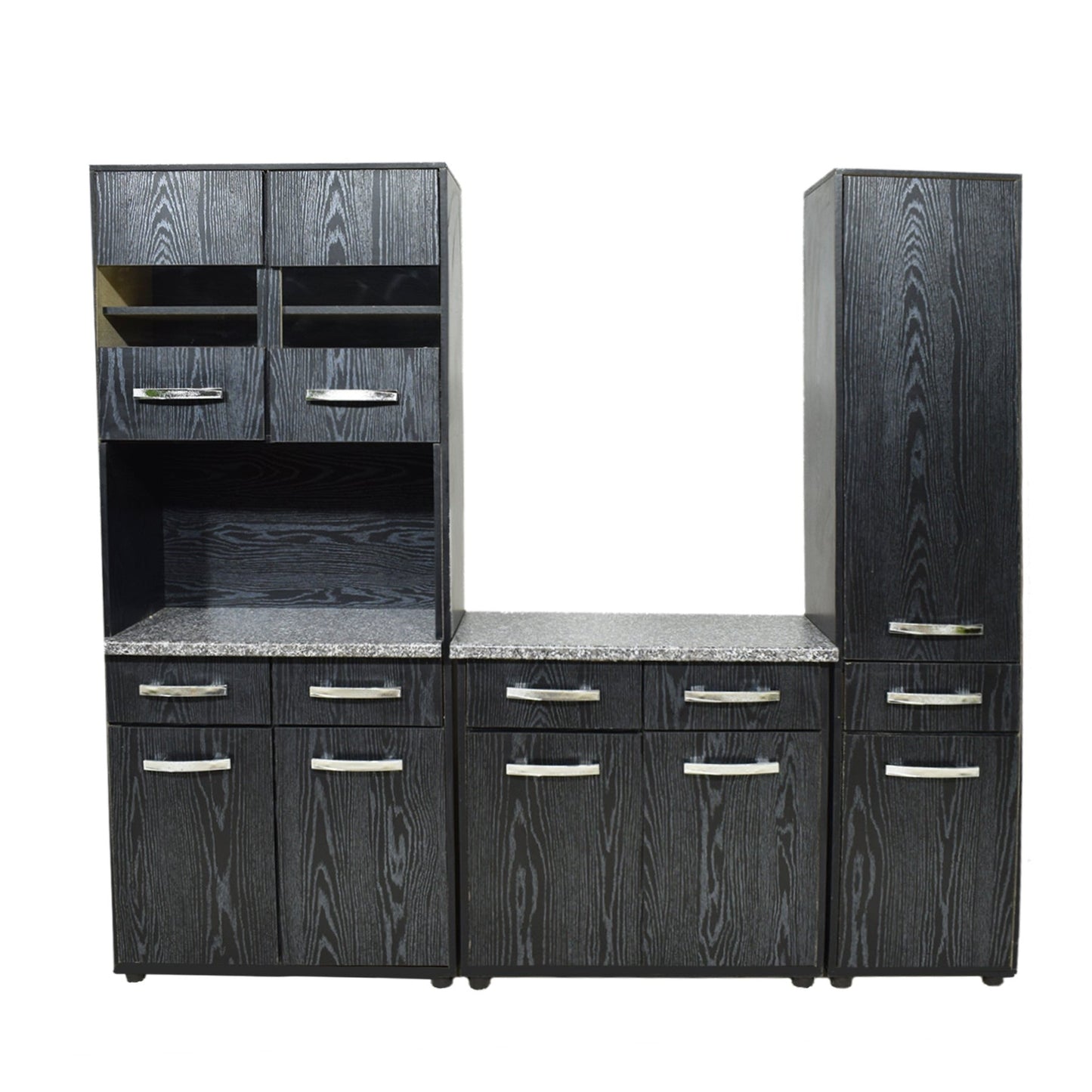 Rio Kitchen Scheme 3pce Black