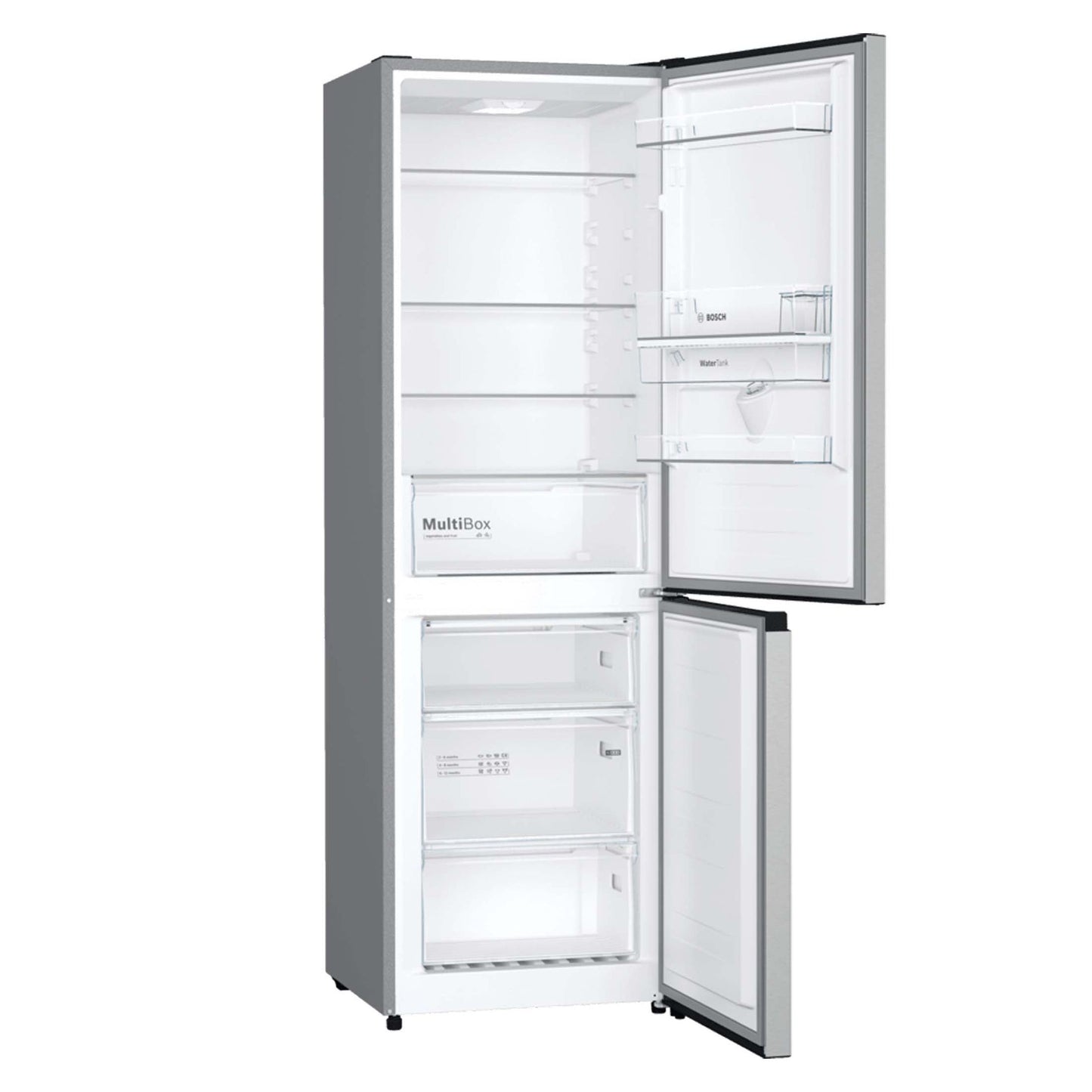 BOSCH 4 Freestanding Fridge-freezer KGW36NL2AZ - Metallic
