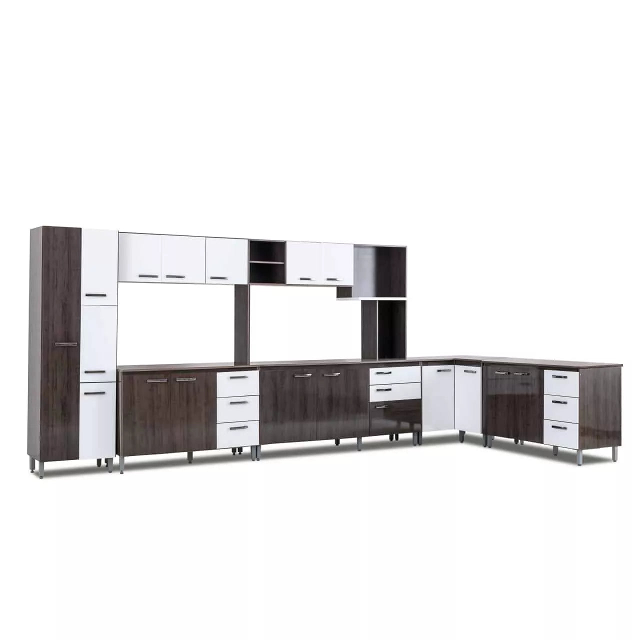 Brazil Kitchen Combination Set (6 In 1)- Arezo + White