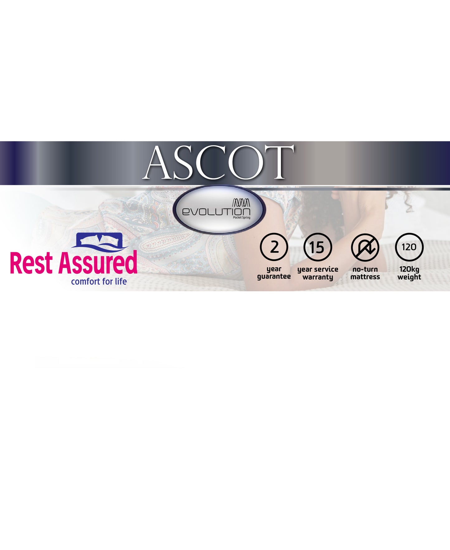 Rest Assured Ascot Queen Mattress & MJ base