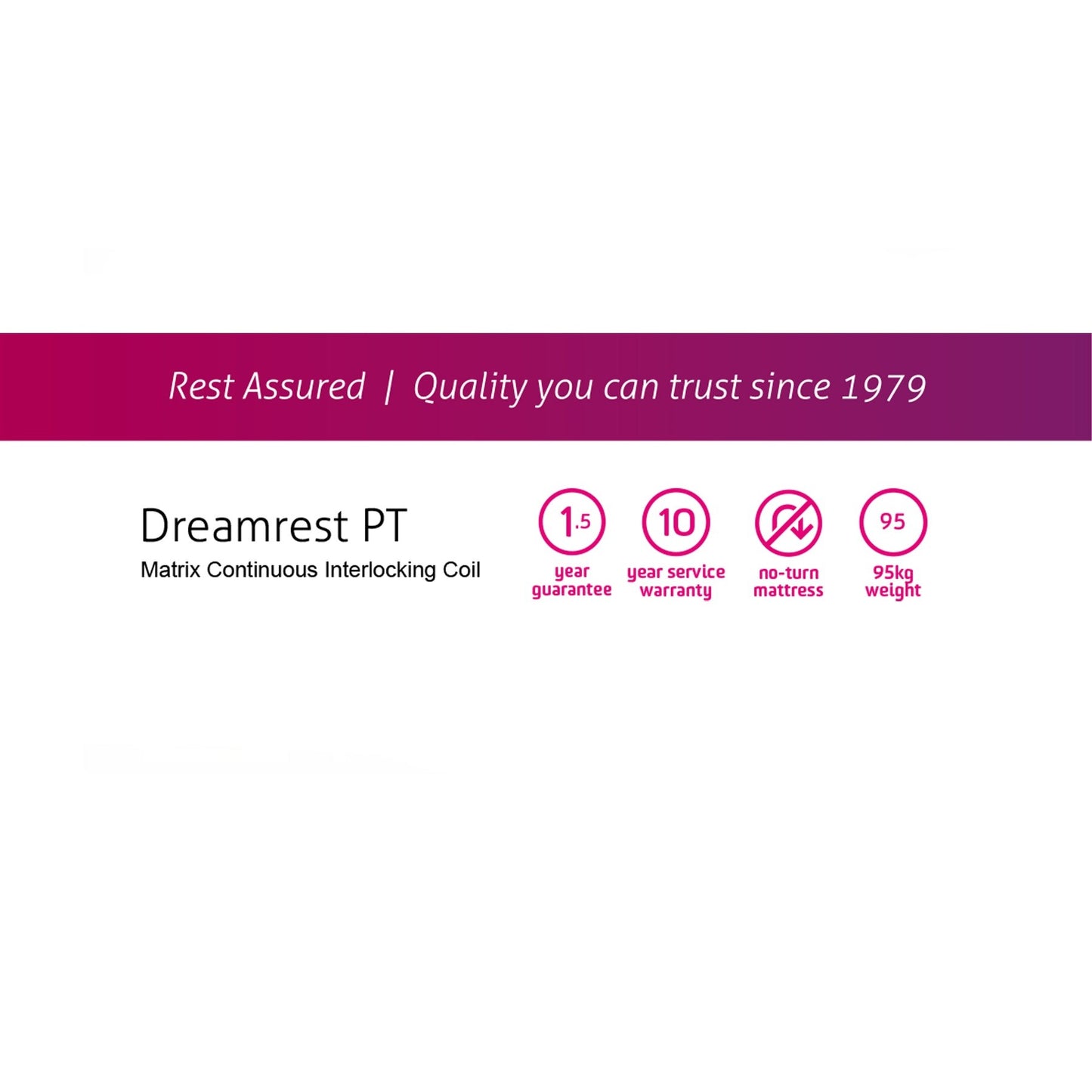 Rest Assured Max2 Double Mattress & MJ Base
