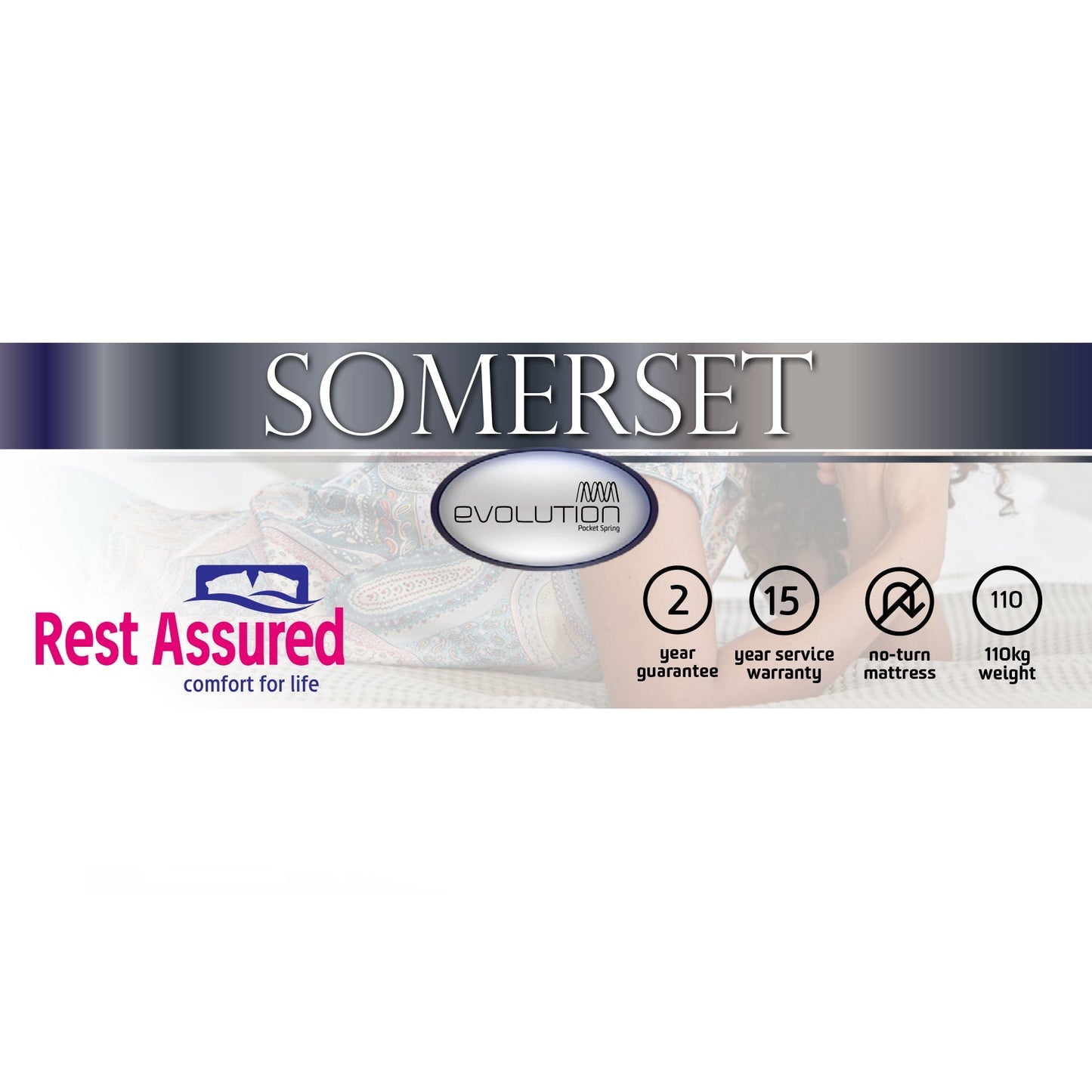Rest Assured Somerset Queen Bed
