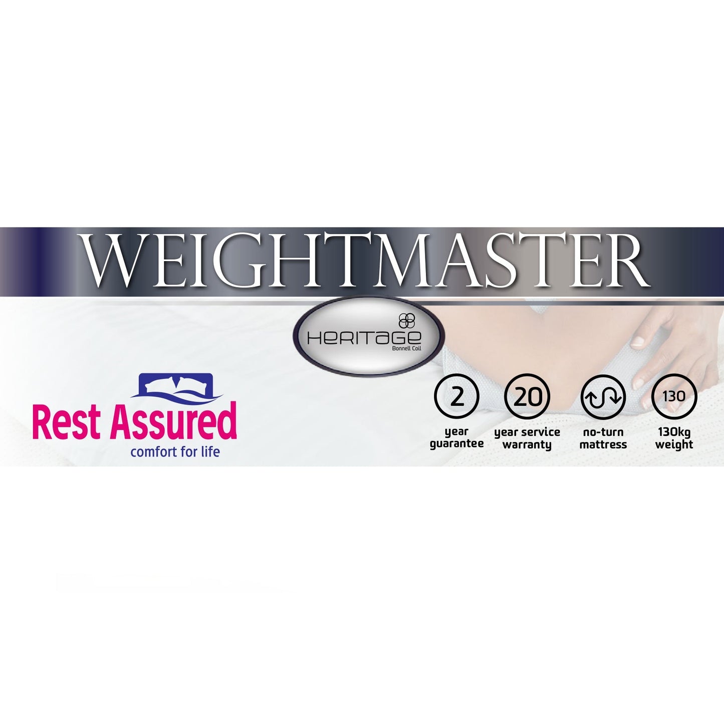 Rest Assured Weightmaster Queen Bed