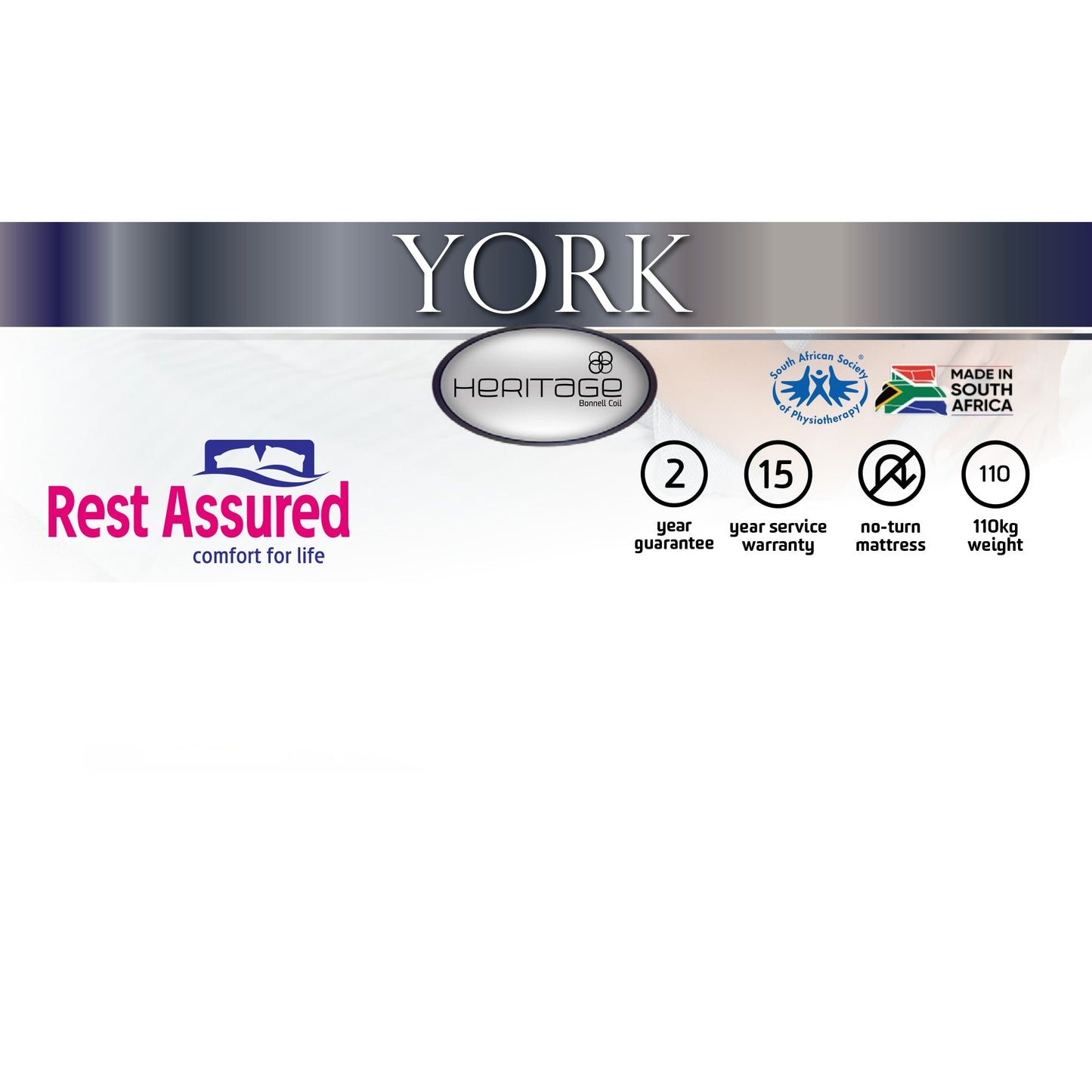 Rest assured York Mattress