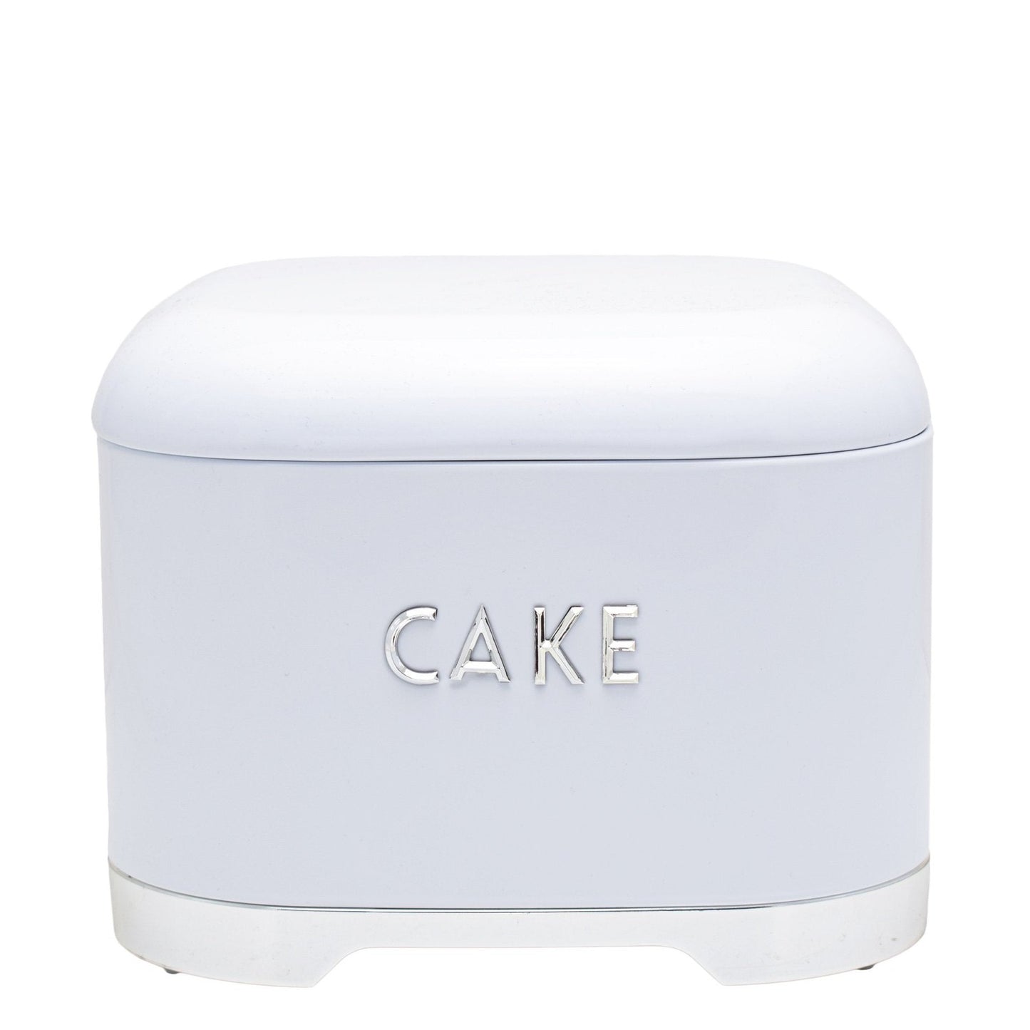 Retro Cake Tin - White