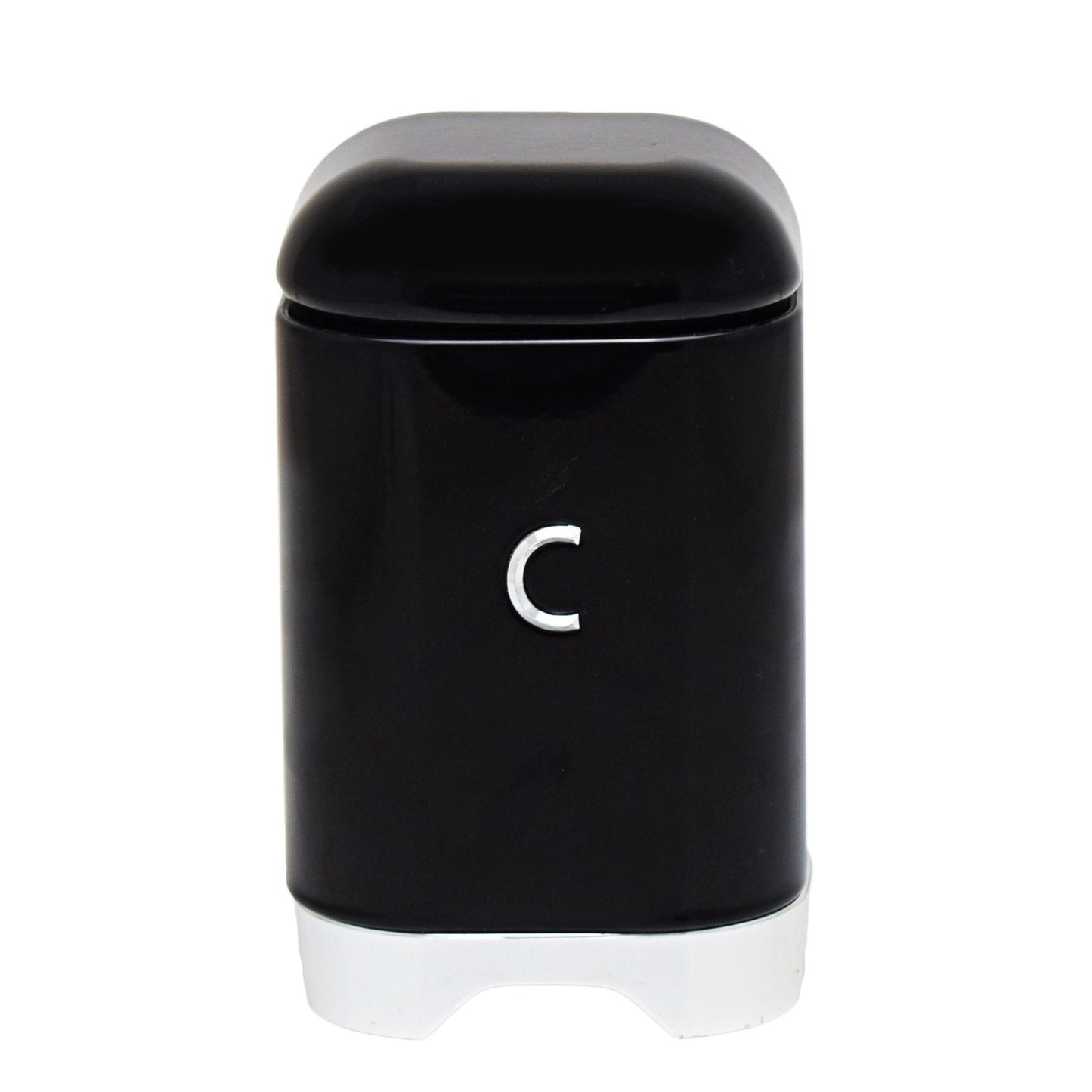 Retro Coffee Tin - Black