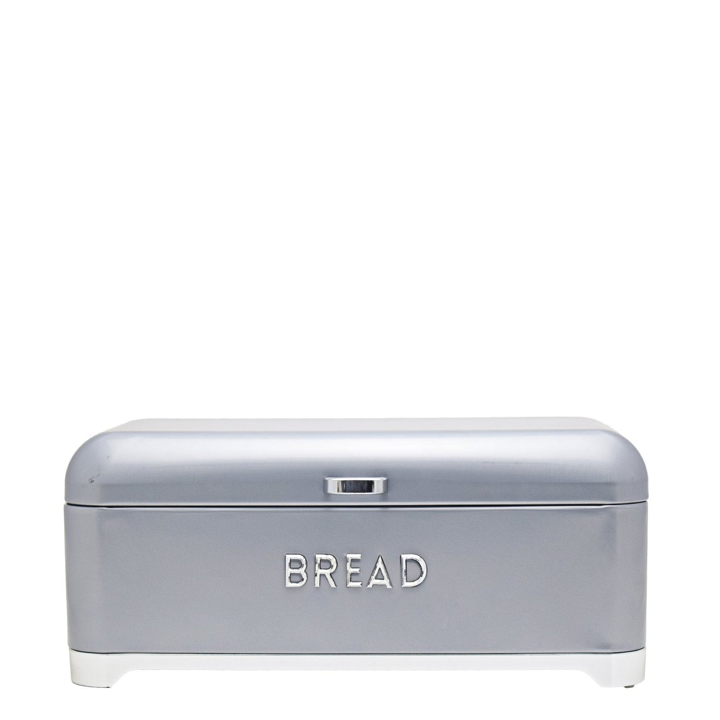 Retro Bread Tin - Silver