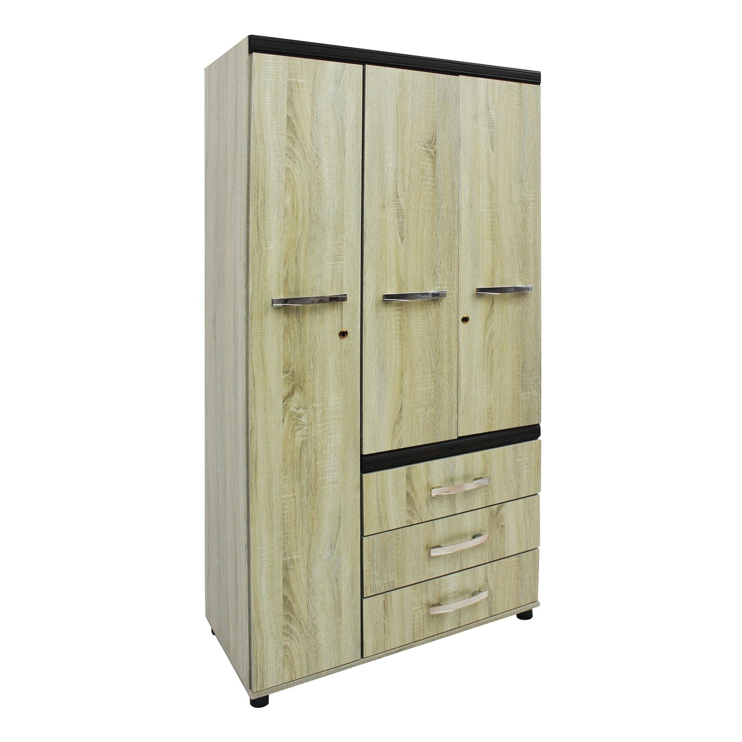 Seville 3 Door Robe Imp Oak