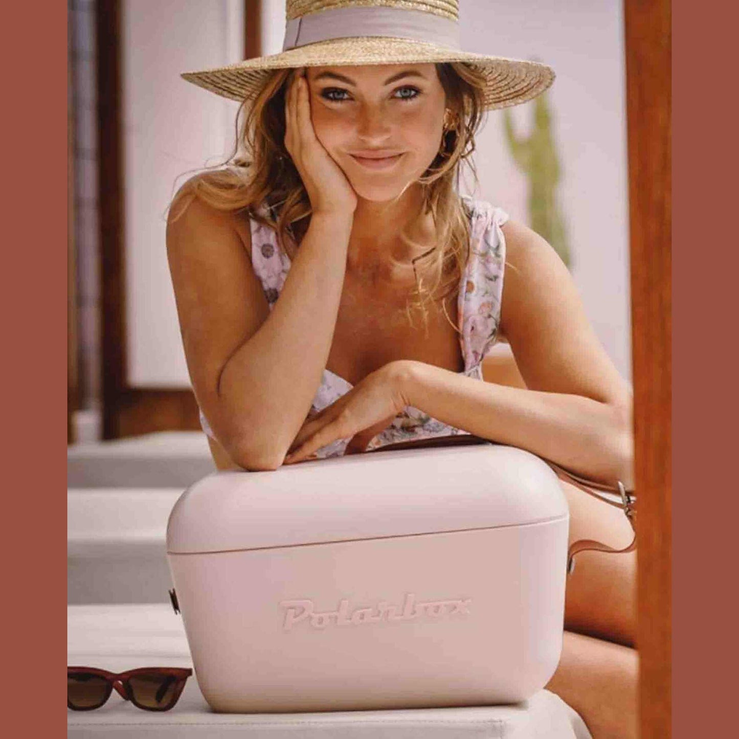 Retro 12L Polarbox Cooler - Pink