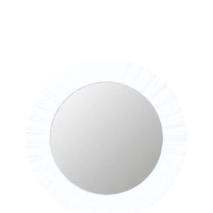Exotic Designs Wavey Mirror - White