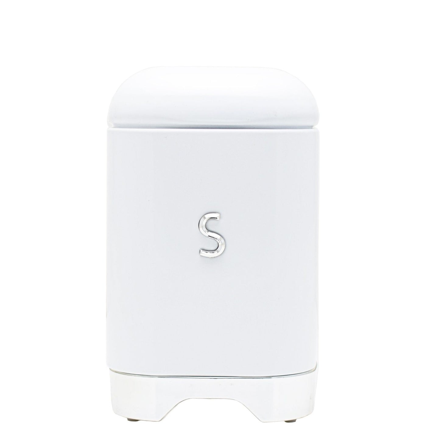 Retro Sugar Tin - White