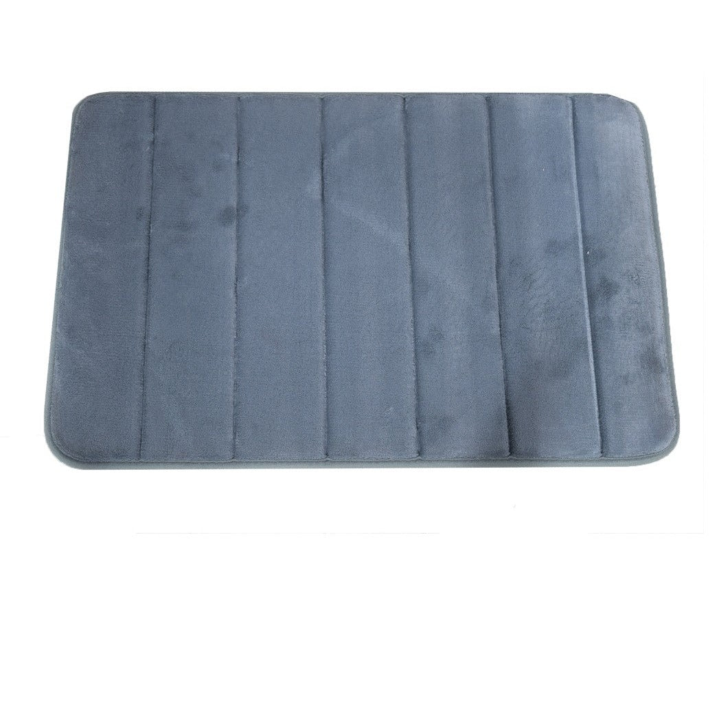 Urban Decor Plush Bathroom Mat 40 X 60 Grey