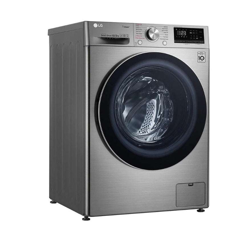 LG 10,5KG Washing Machine - Metallic
