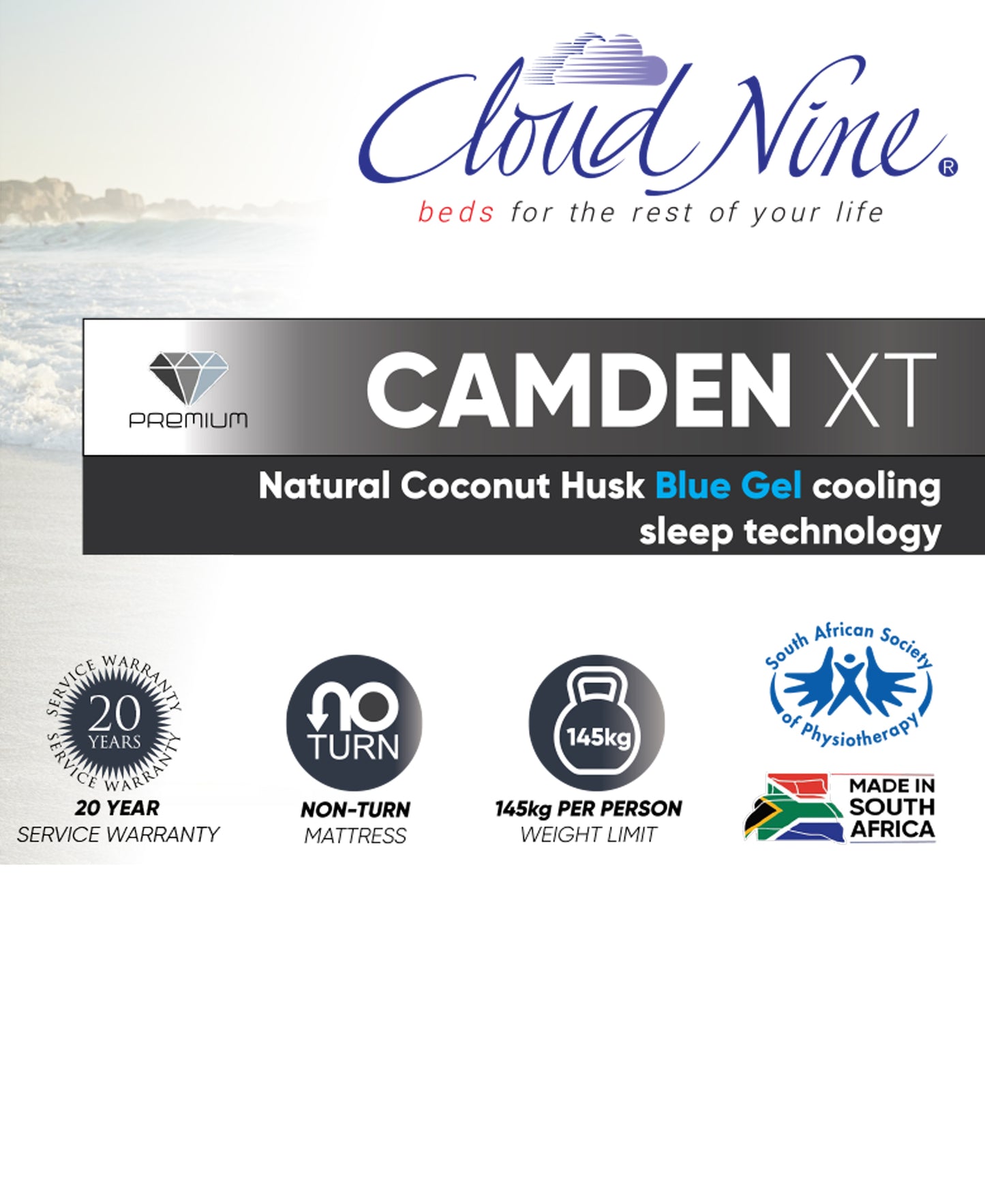 Cloud Nine Camden XT Double Mattress