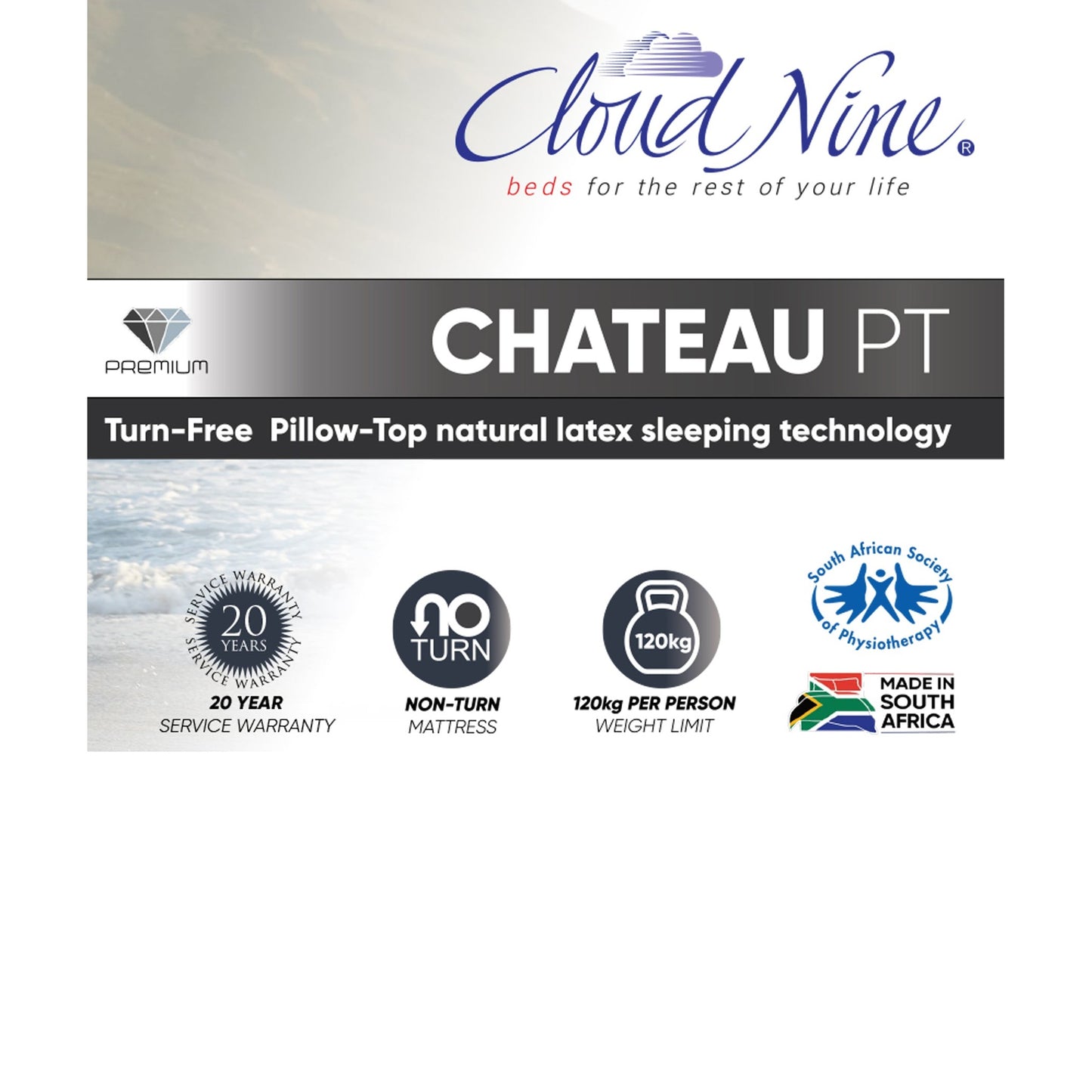 Cloud Nine Chateau PT Double Bed