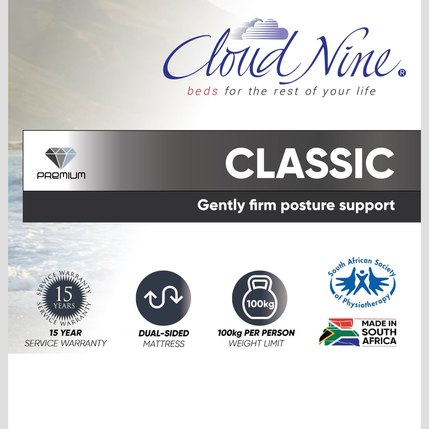 Cloud Nine Classic King Bed
