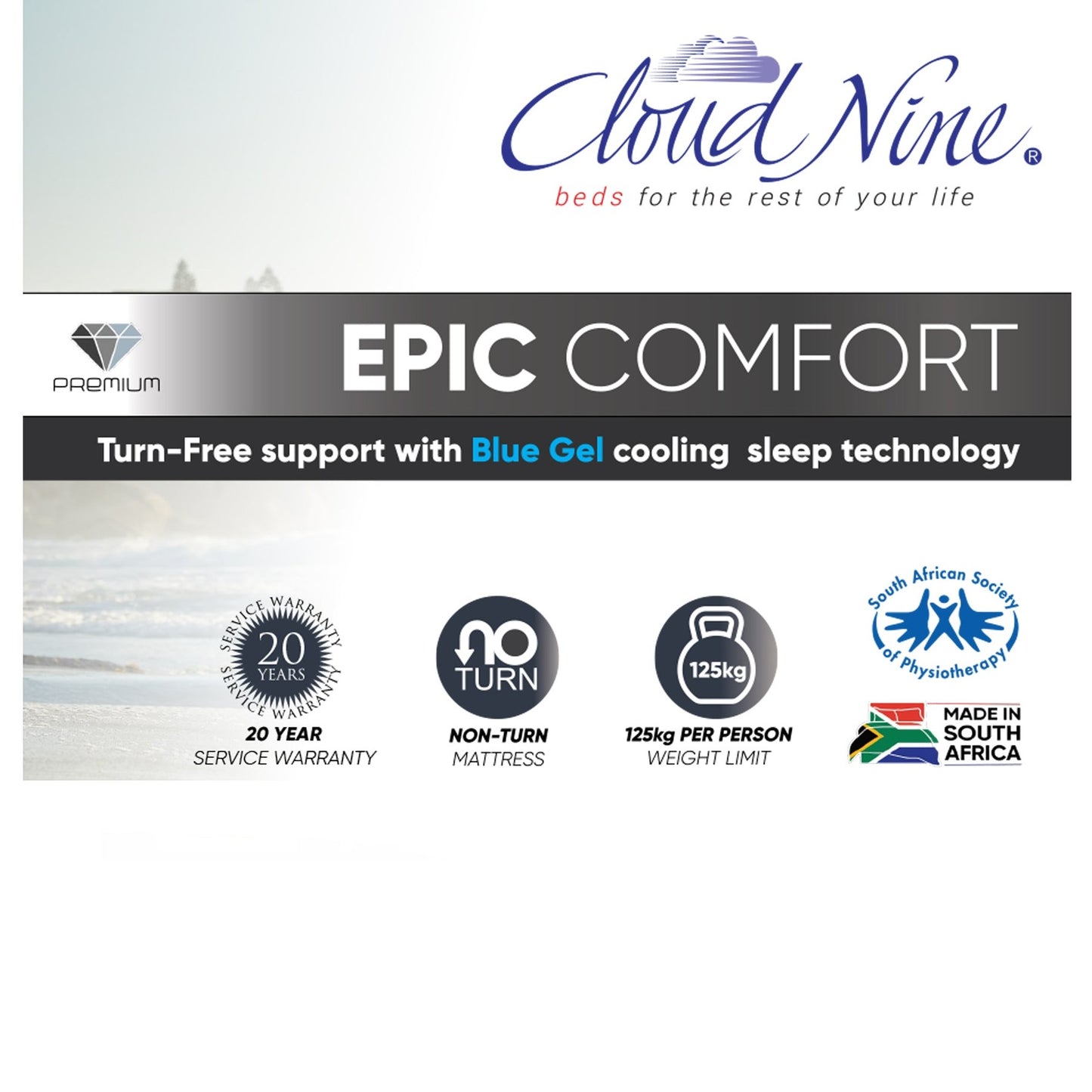 Cloud Nine Epic Comfort Mattress