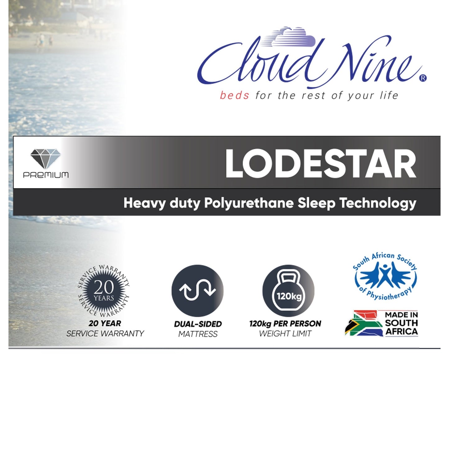 Cloud Nine Lodestar Single Bed