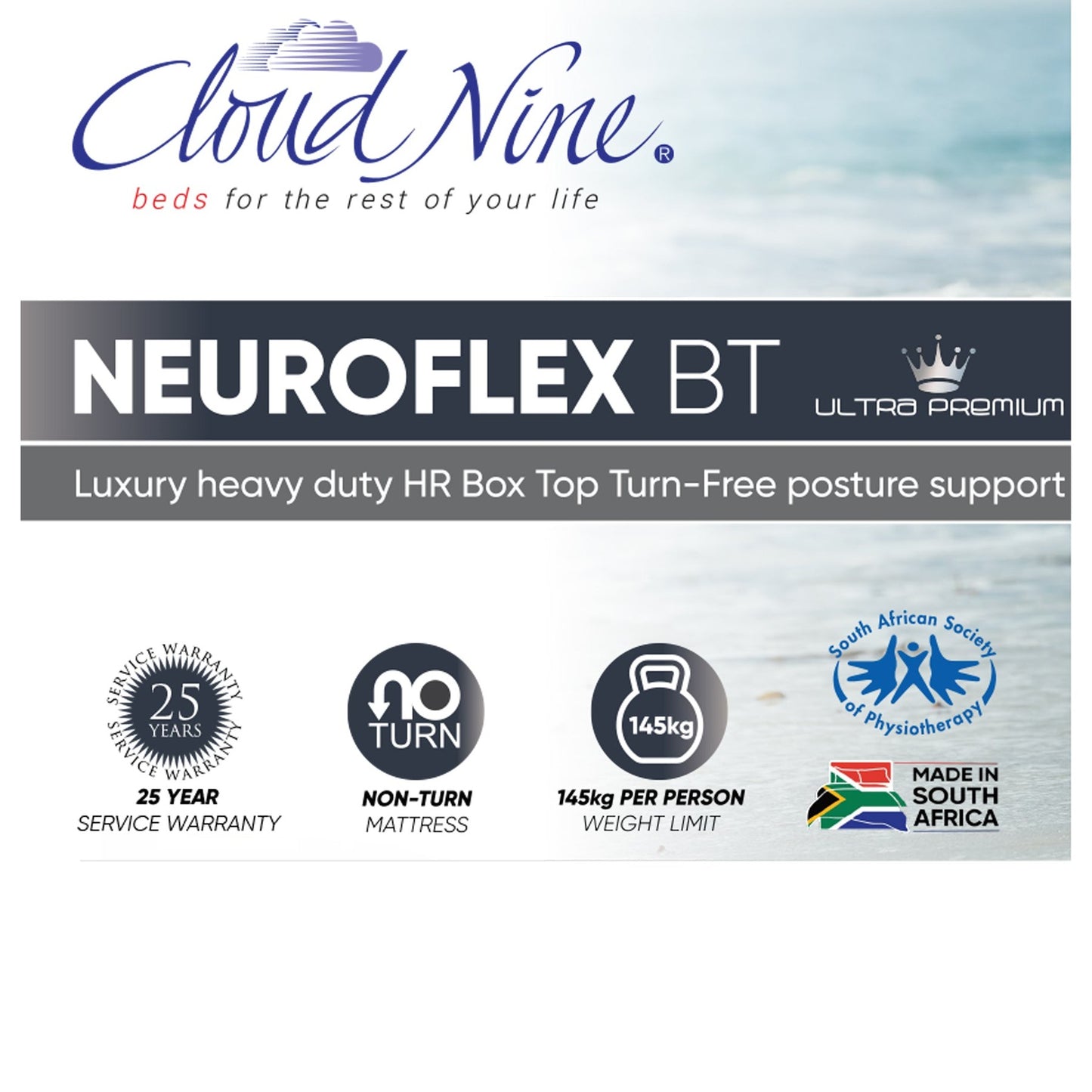 Cloud Nine Neuroflex BT Mattress