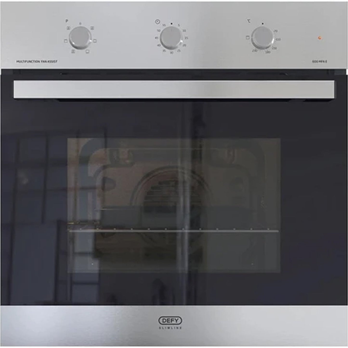 Defy 67L Slimline Multifunction Oven - Silver