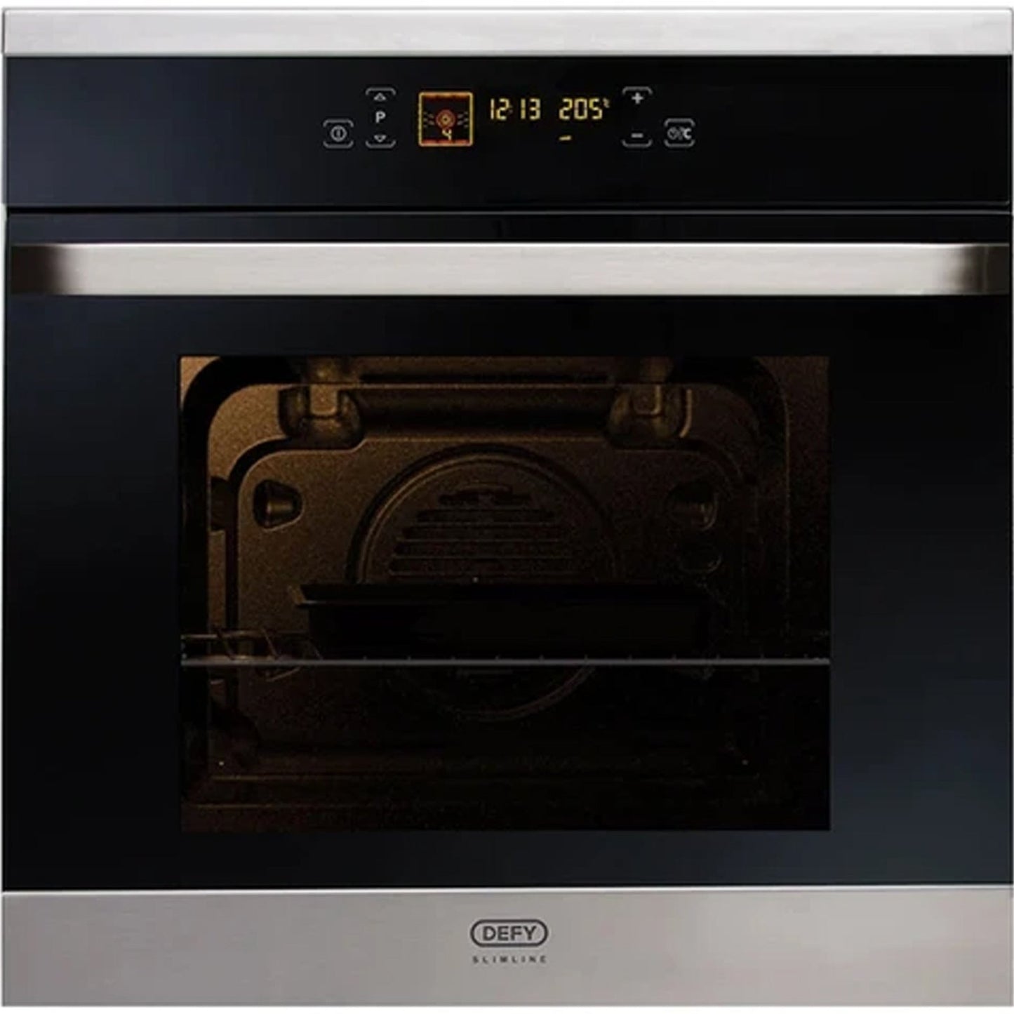 Defy 67L Slimline Multifunction Full Touch Control Oven - Black