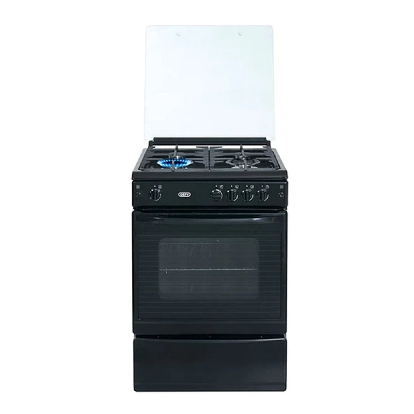 Defy 4 Burner Gas Stove - Black
