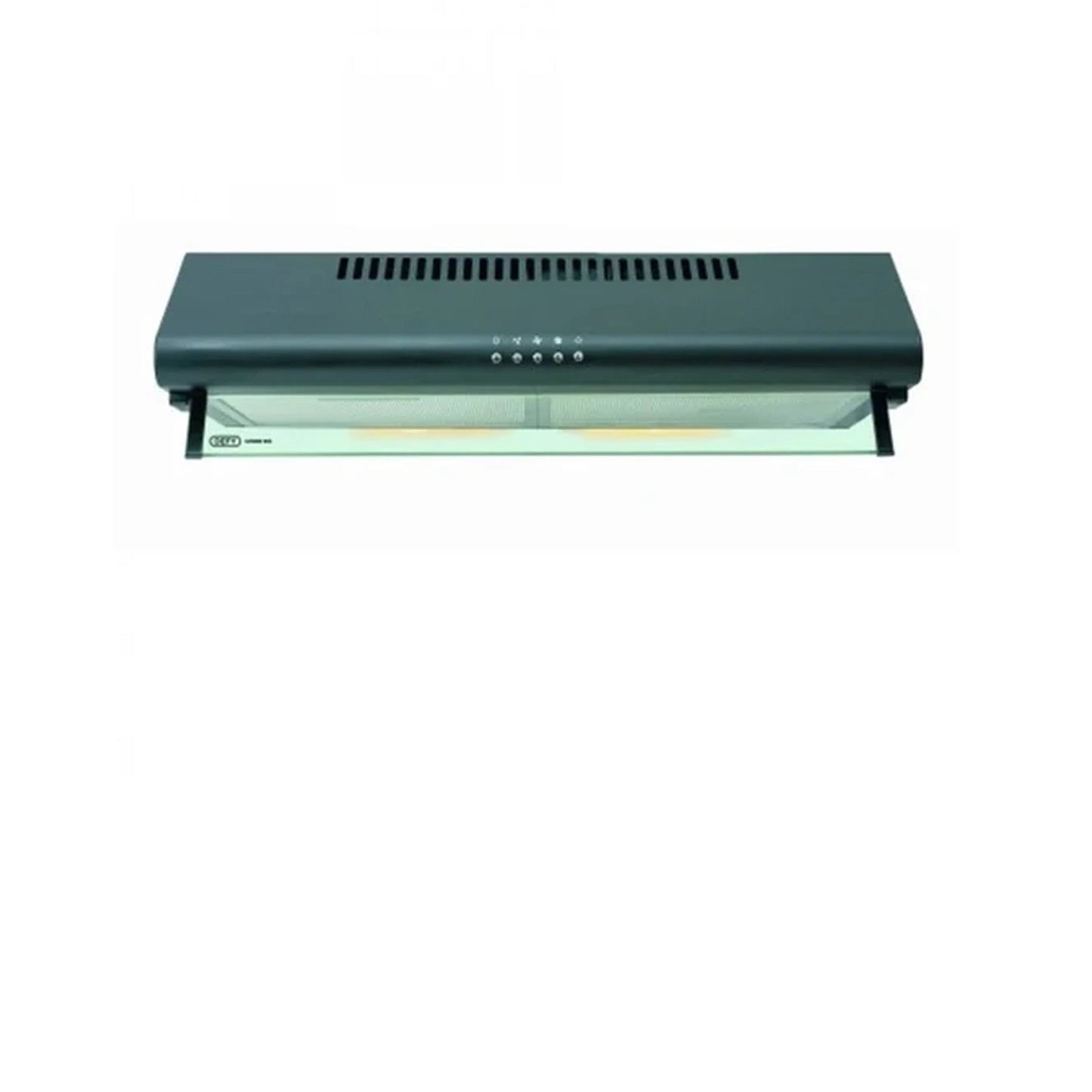 Defy Slimline Cooker Hood Extractor Fan - Black