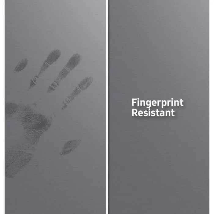 SAMSUNG 470L NET FROST FREE FRENCH DOOR FRIDGE - GENTLE BLACK