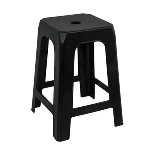 Rashida Plastic Stool - Black