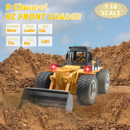 RC Grader/Tractor With Moving Arm