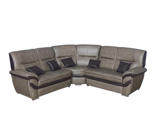 Vapour Corner Lounge Suite - Brown