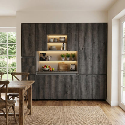 Manhattan 3 Piece Kitchen Scheme - Grey (+ Free Airfryer)